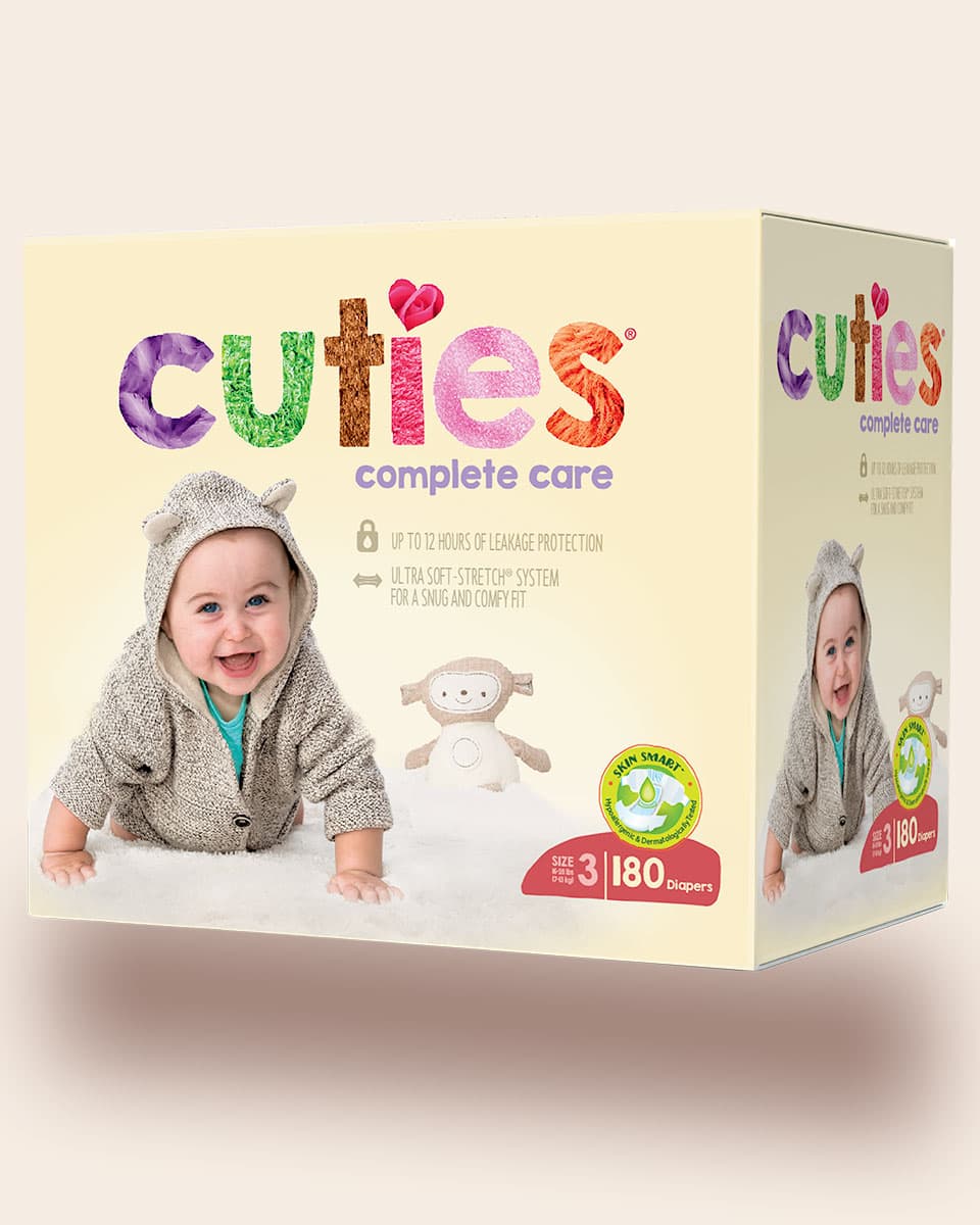 Cuties complete store care size 3